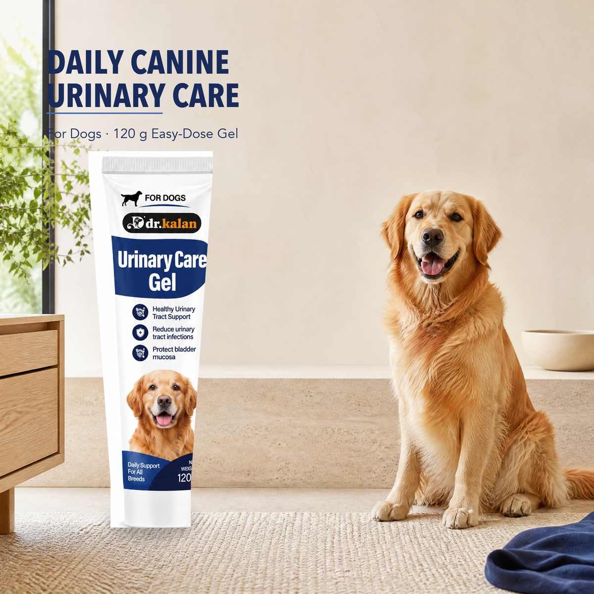 Dr. Kalan Urinary Care Gel for Dogs, 120 g